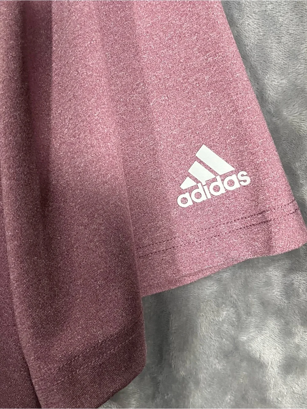 adidas Men’s Maroon Polo Shirt